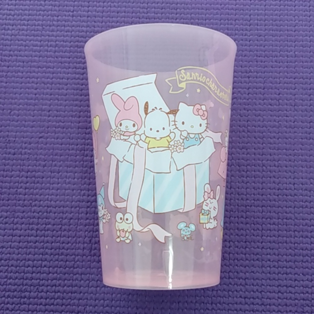 Sanrio Characters Plastic Tumbler Drinking Cup Kuromi My Melody